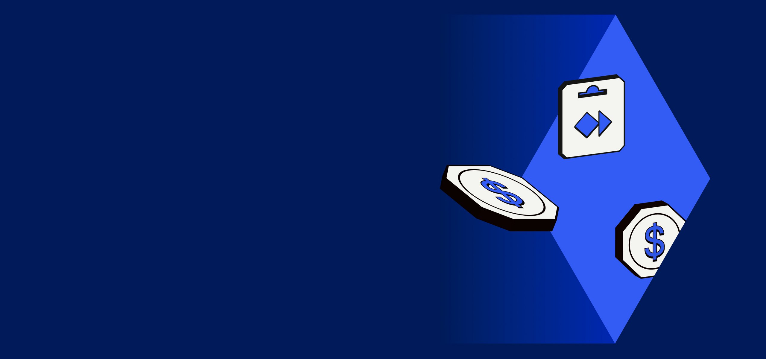 Diamond shape portal with Paysafecard gift card and Crypto coins flowing in